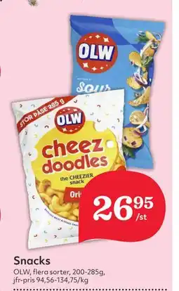 Hemköp Snacks erbjuda