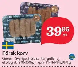 Hemköp Färsk korv erbjuda