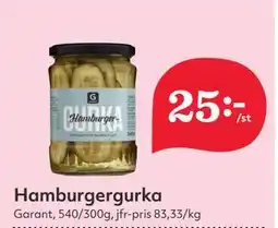 Hemköp Hamburgergurka erbjuda