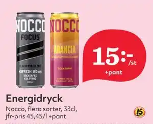 Hemköp Energidryck erbjuda