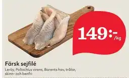 Hemköp Färsk sejfilé erbjuda