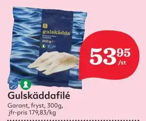 Hemköp Gulskäddafilé erbjuda