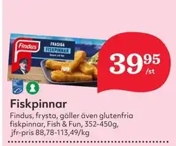 Hemköp Fiskpinnar erbjuda