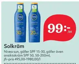 Hemköp Solkräm erbjuda