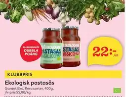 Hemköp Ekologisk pastasås erbjuda
