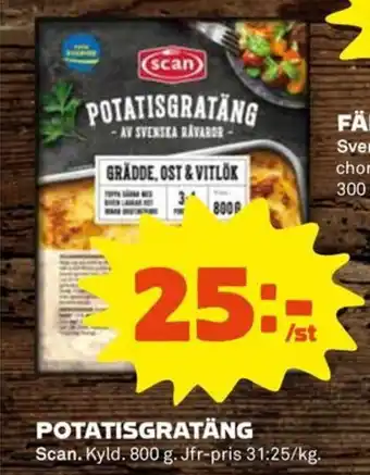Coop SCAN Potatisgratäng erbjuda