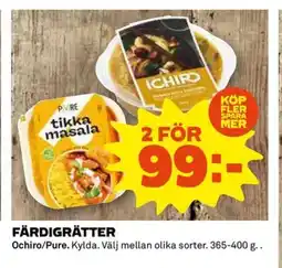 Coop Färdigrätter erbjuda