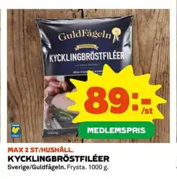 Coop Kycklingbröstfiléer erbjuda