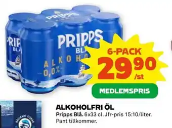 Coop PRIPPS Alkoholfri öl erbjuda