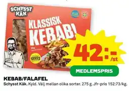 Coop SCHYSST KÄK Kebab/falafel erbjuda