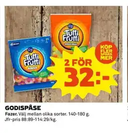 Coop FAZER Godispåse erbjuda
