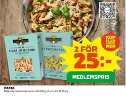 Coop ZETA Pasta erbjuda