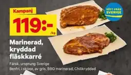 City Gross Marinerad, kryddad fläskkarré erbjuda