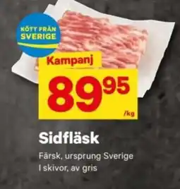 City Gross Sidfläsk erbjuda