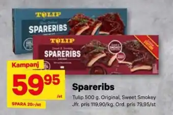 City Gross TULIP Spareribs erbjuda
