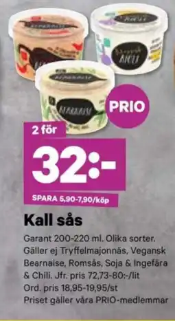 City Gross GARANT Kall sås erbjuda