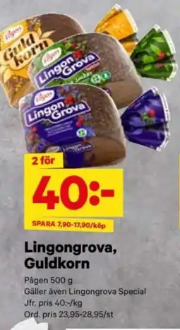 City Gross Lingongrova, guldkorn erbjuda