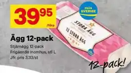 City Gross Ägg 12-pack erbjuda