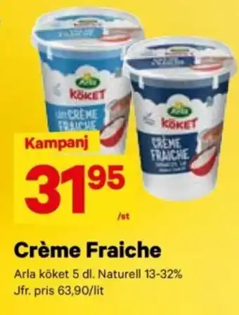 City Gross ARLA Crème fraiche erbjuda