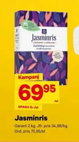 City Gross GARANT Jasminris erbjuda