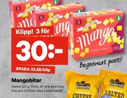 City Gross GARANT Mangobitar erbjuda