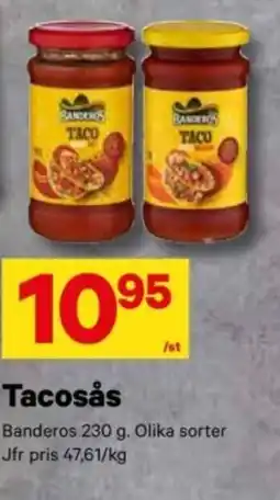 City Gross BANDEROS Tacosås erbjuda