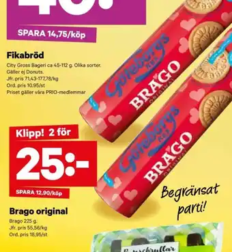 City Gross BRAGO Original erbjuda