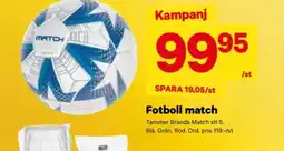 City Gross Fotboll match erbjuda