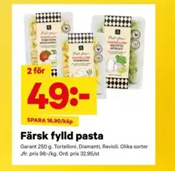 City Gross GARANT Färsk fylld pasta erbjuda