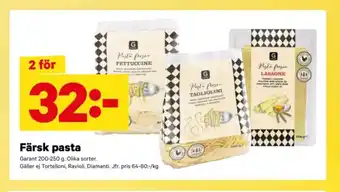City Gross GARANT Färsk pasta erbjuda