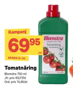 City Gross BLOMSTRA Tomatnäring erbjuda
