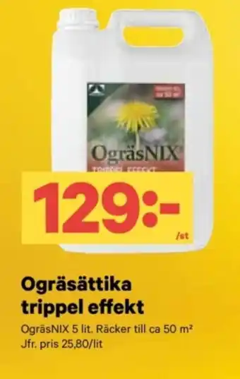 City Gross Ogräsättika trippel effekt erbjuda