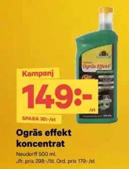 City Gross Ogräs effekt koncentrat erbjuda