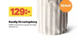 City Gross Randig förvaringskorg erbjuda