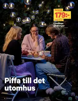 City Gross Ljusslinga glödlampor erbjuda