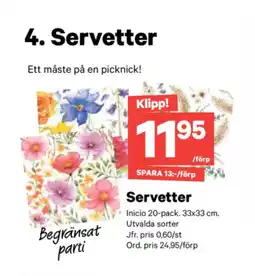 City Gross Servetter erbjuda