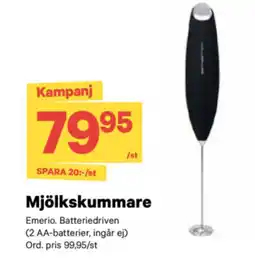 City Gross Mjölkskummare erbjuda