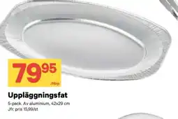 City Gross Uppläggningsfat erbjuda