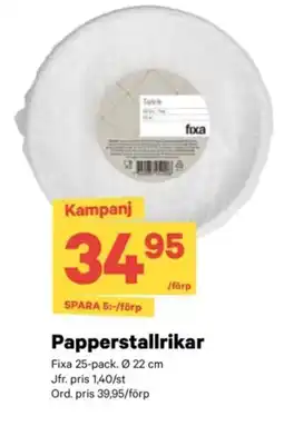 City Gross Papperstallrikar erbjuda