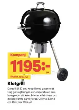 City Gross Klotgrill erbjuda