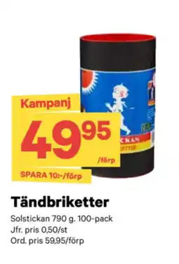 City Gross Tändbriketter erbjuda