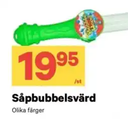 City Gross Såpbubbelsvärd erbjuda