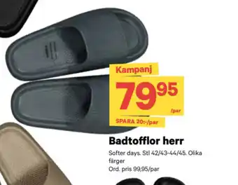 City Gross Badtofflor herr erbjuda