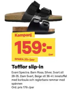 City Gross Tofflor slip-in erbjuda