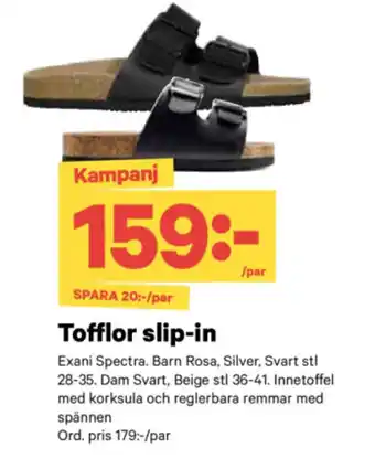 City Gross Tofflor slip-in erbjuda