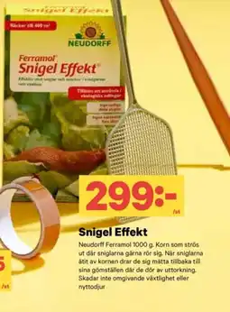 City Gross Snigel effekt erbjuda