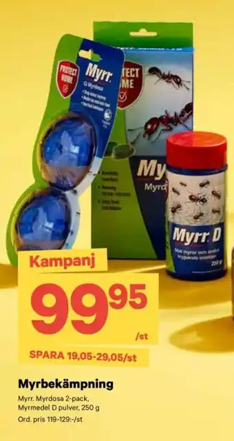 City Gross Myrbekämpning erbjuda