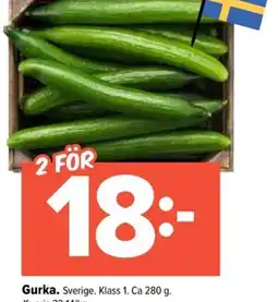 Coop Extra Gurka erbjuda