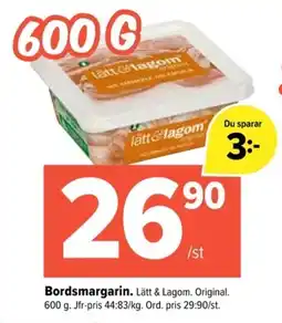 Coop Extra Bordsmargarin erbjuda