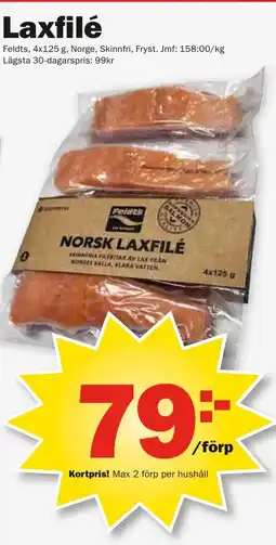 Pekås Laxfilé erbjuda
